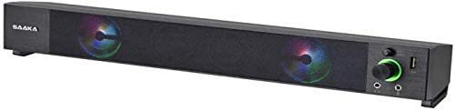 Sa 100 改善版 スピーカー Pcスピーカー 高音質 大音量 重低音 パソコン テレビ スマホ Ps4 Xbox最適 ステレオ サウンドバー Usb Speaker 中古品 修理販売 サンクス電機