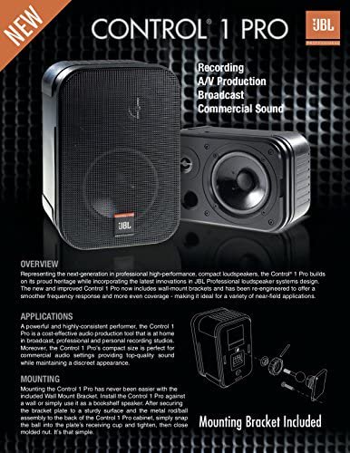 C1PRO｜JBL Control 1 Pro 5.25IN 150W 2 Way Compact Speaker Pair (輸入品)｜中古品 ｜修理販売｜サンクス電機