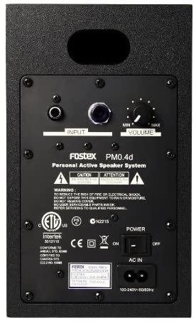 PM0.4d（B）｜FOSTEX アクティブスピーカー PM0.4d（B）(1台)｜中古品｜修理販売｜サンクス電機