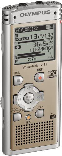 V-85｜OLYMPUS ICレコーダー Voice-Trek 8GB リニアPCM対応 GLD ゴールド V-85｜中古品｜修理販売｜サンクス電機