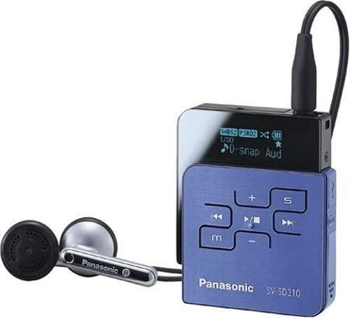 Panasonic SDオーディオプレーヤー(ブルー) SV-SD310-A【中古品】