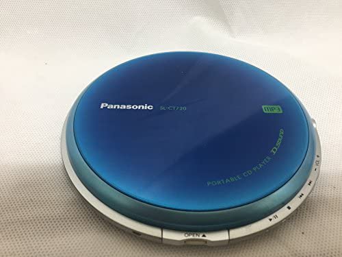 SL-CT720｜Panasonic MP3対応ポータブルCDプレーヤー SL-CT720ブルー