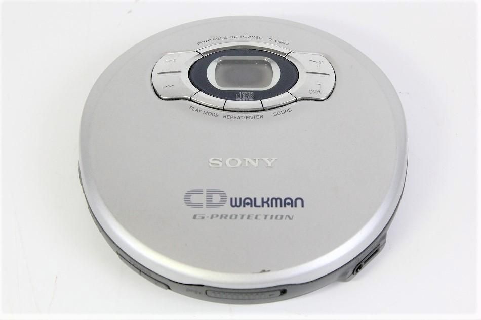 D-E660｜SONY ソニー D-E660 CDウォークマン (シルバー)｜中古品｜修理販売｜サンクス電機