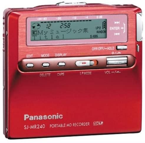 【☆動作良好☆】Panasonic MDプレーヤー SJ-MR240