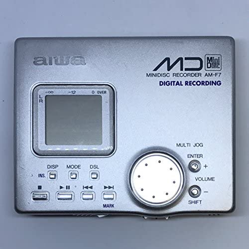 AM-F7｜AIWA ポータブルMDプレーヤー AM-F7 シルバー｜中古品｜修理販売｜サンクス電機