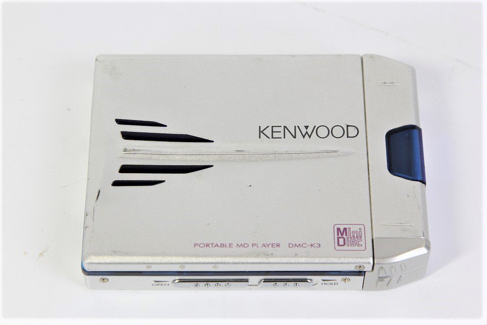 恵みの時 KENWOOD DMC-V55-S ポータブルMDプレイヤー シルバー