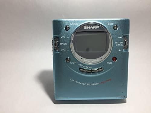 SHARP　シャープ　MD-MT66-A　ポータブルMDレコーダー　ブルー dwos6rj SHARP シャープ MD-MT66-A ポータブルMDレコーダー ブルー dwos6rj