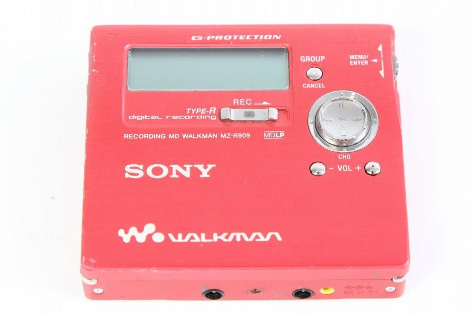 ソニーMDウォークマン ￼ MZーR909 再生・録音機-