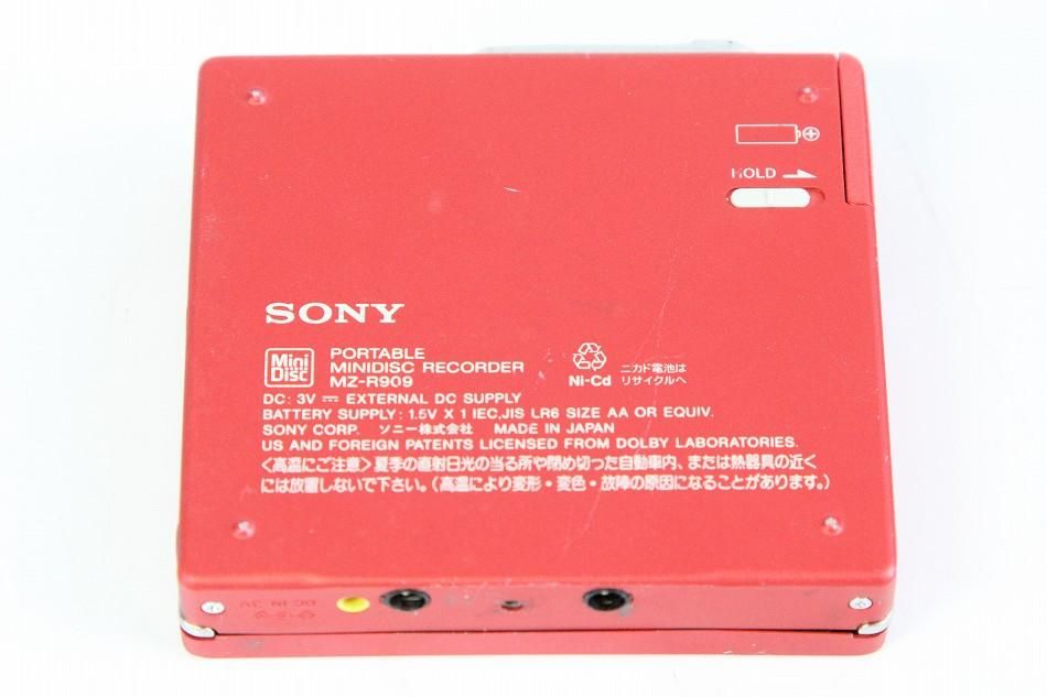 使用回数極少の美品☆ポータブルMD録再機☆録音スタジオ保管品】◇SONY 