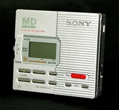 SONYSONY MZ-R90 MD walkman ソニー MDウォークマン シルバー - www