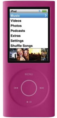 Belkin iPod nano 4G Lasor Silicone Sleeve *Pink/Translucent White F8Z379-PTWʡ