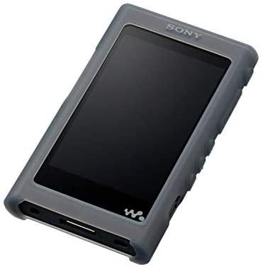 ソニー SONY ウォークマン純正 シリコンケース CKM-NWA50 : NW-A50シリーズ用 グレイッシュブラック CKM-NWA50 B【中古品】