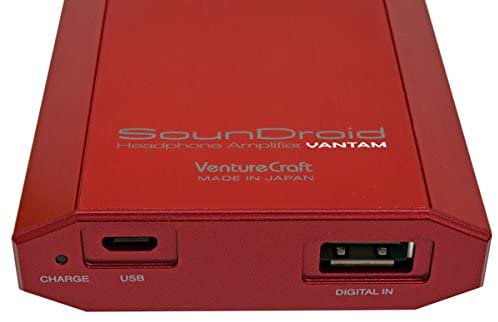 SDV-Ｍ02｜SounDroid VANTAM Red ポータブルヘッドホンアンプ ハイレゾ対応｜中古品｜修理販売｜サンクス電機