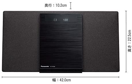 SC-HC400-K｜パナソニック ミニコンポ Bluetooth対応 ブラック SC 