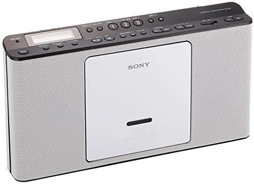 ZS-E80 W｜ソニー SONY CDラジオ ZS-E80 : FM/AM/ワイドFM対応 語学 