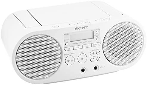 ZS-S40 W｜ソニー SONY CDラジオ ZS-S40 : FM/AM/ワイドFM対応 