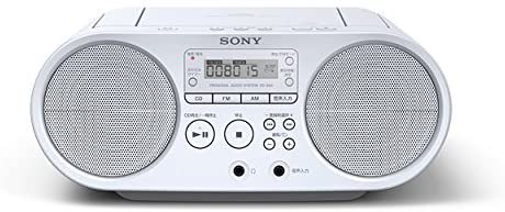 ZS-S40 W｜ソニー SONY CDラジオ ZS-S40 : FM/AM/ワイドFM対応