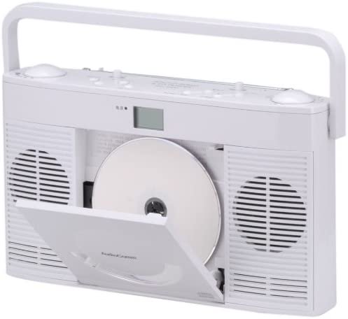 Audio Comm CDラジオ RCD-R50Z-W/シロ tf8su2k