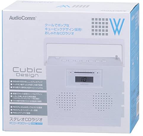 RCD-R30N-W｜オーム電機 ラジカセ RCD-R30N-W [ホワイト]｜中古品｜修理販売｜サンクス電機