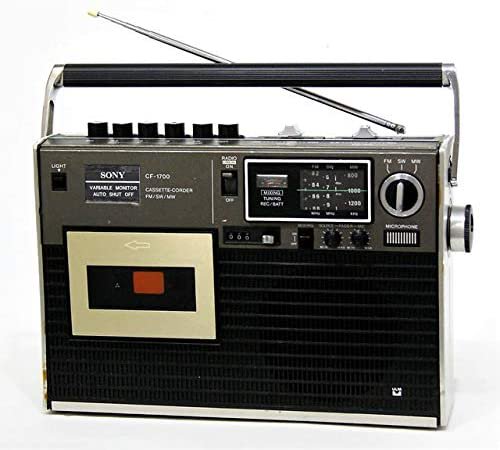 CF-1700｜SONY ソニー CF-1700 studio1700 FM/SW/MWラジオカセット 