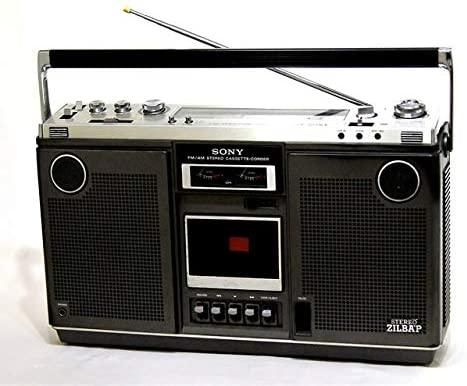 ラジカセ ヤフオク! - SONY CF-6500 ラジカセ 昭和レトロ /SR4 ラジカセ