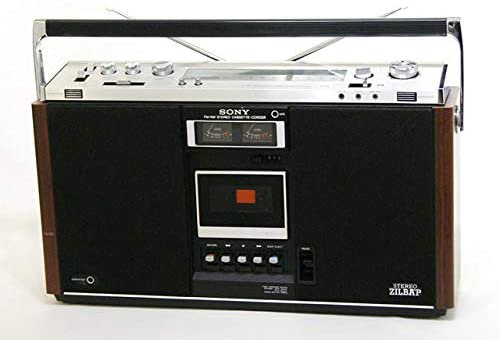 SONY ソニー CF-6600 FM/AMステレオラジオカセット STEREO ZILBA´P