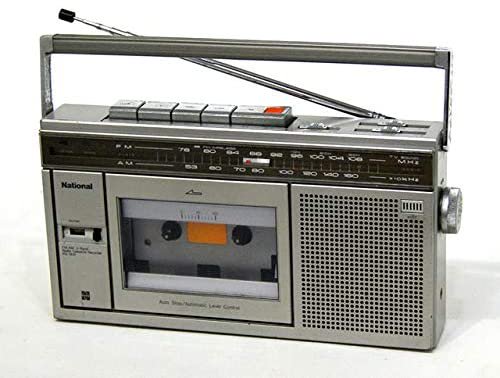 National RX-F80 着脱式 ラジオカセット動作品-