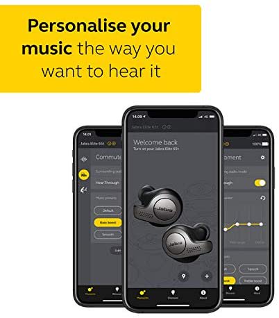 Elite 65t｜Jabra 完全ワイヤレス Bluetoothイヤホン（ゴールド