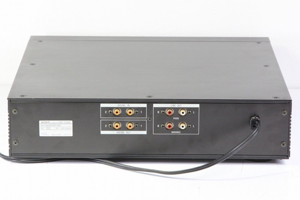 DAS-702ES｜SONY D/Aコンバーター 1984年製 【中古品】｜中古品｜修理販売｜サンクス電機