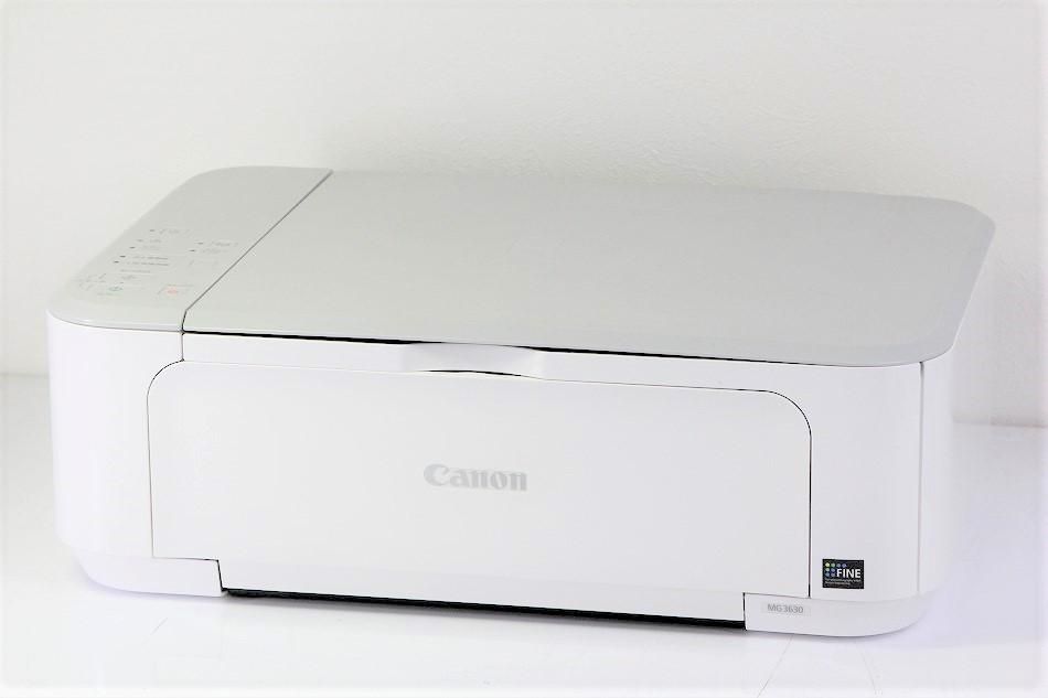 Canon キャノン インクジェットプリンター 複合機 MG3630 WH - PC周辺機器