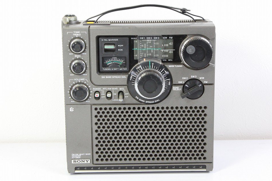 SONY ソニー ICF-6000 スカイセンサー 4バンドマルチバンドレシーバー FM MW SW1 SW2 （FM 中波 短波ラジオ）