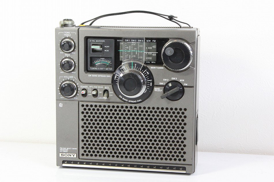 最適な価格 SONY ソニー ICF-5800 スカイセンサー 5バンドマルチバンドレシーバー FM MW SW1 SW2 SW3 （FM 中波 短波 