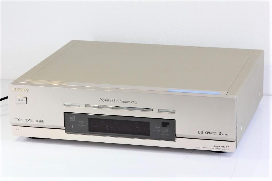 最上位機種/生産終了】SONY ソニー WV-DR9 DV miniDV S-VHS ビデオ 