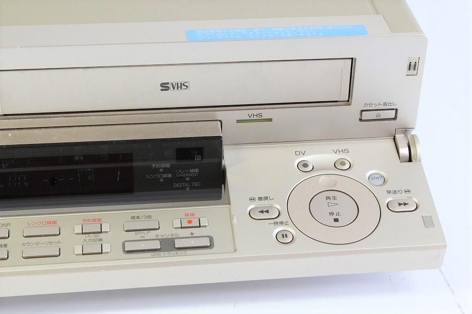 SONY DV/miniDV SVHSダブルデッキ SONY WV-D10000 - カメラ