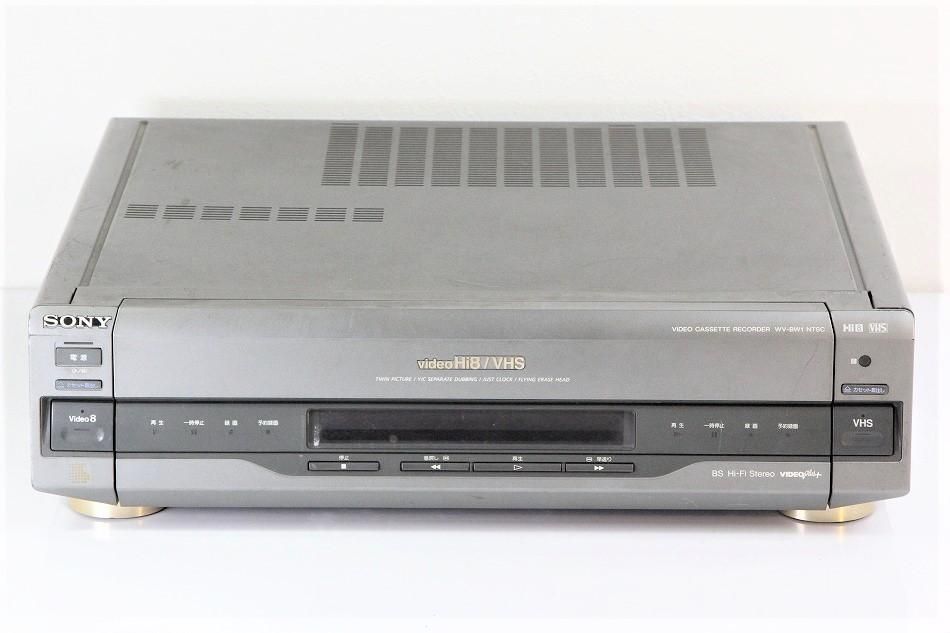 動作品 SONY Hi8 S-VHS ビデオデッキWV-SW1 - その他