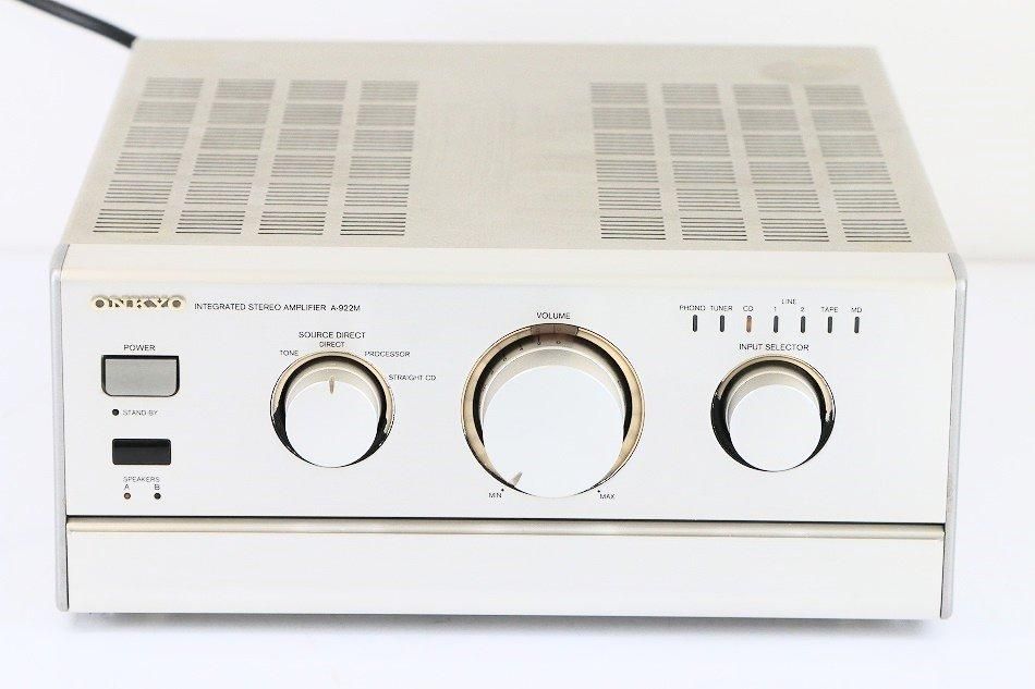 美音 ONKYO インテグレーテッドアンプ INTEC A-922M LTD ONKYO A-922MLTDの修理・レビュー | Plastic Audio