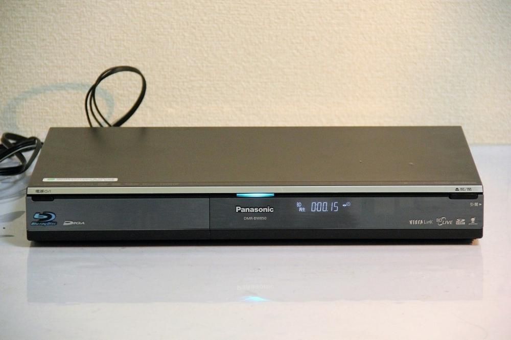 中古 Panasonicパナソニック ブルーレイディスクレコーダー DIGA DMR-BRS510 HDD500GB シングルチューナー -  テレビ、映像機器