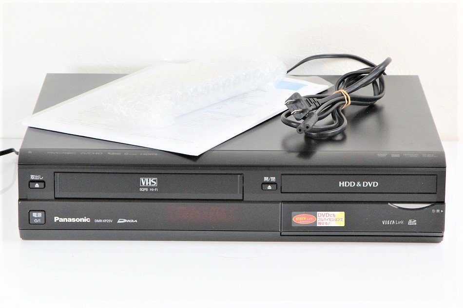 Panasonic DMR-XP25V 地デジ VHS/HDD/DVDレコーダー-