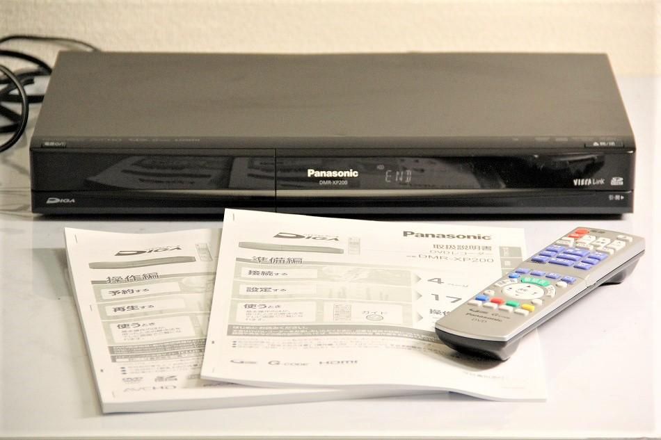 Panasonic DVDレコーダー DIGA DMR-XP200-K