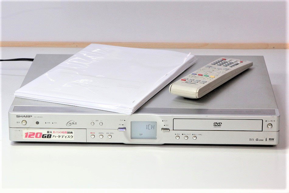 待望☆】 シャープ 160GB DVDレコーダー AQUOS DV-AR11