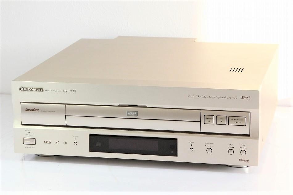 パイオニアCD、DVD、ＬＤプレーヤーＤＶＬ－９１９【メカ修理後使用 