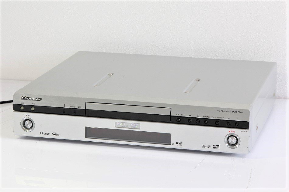 DVR-720H｜Pioneer BS内蔵 250GB HDD搭載DVDレコーダー｜中古品｜修理