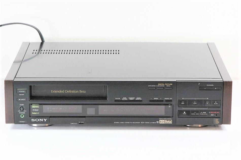 ビデオデッキ SONY EDV-5000 ED ベータ www.krzysztofbialy.com