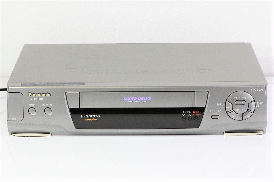 楽天ランキング1位】 Panasonic NV-H200G VHSビデオデッキ 動作難あり