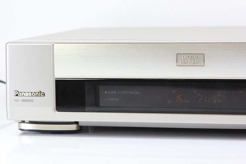 整備品】パナソニック NV-SB600W S-VHS 高画質ビデオデッキ - その他