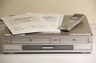 SONY “スゴ録” RDR-VH80 HDD搭載VHSビデオ一体型DVDレコーダー 【中古品】