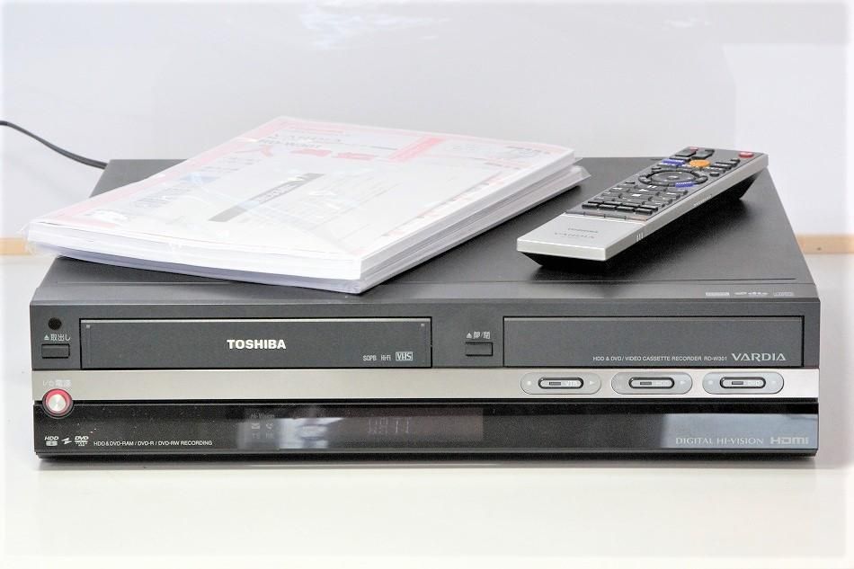 RD-W301｜TOSHIBA VARDIA 地上・BS・110度CSデジタルチューナー搭載VTR ...