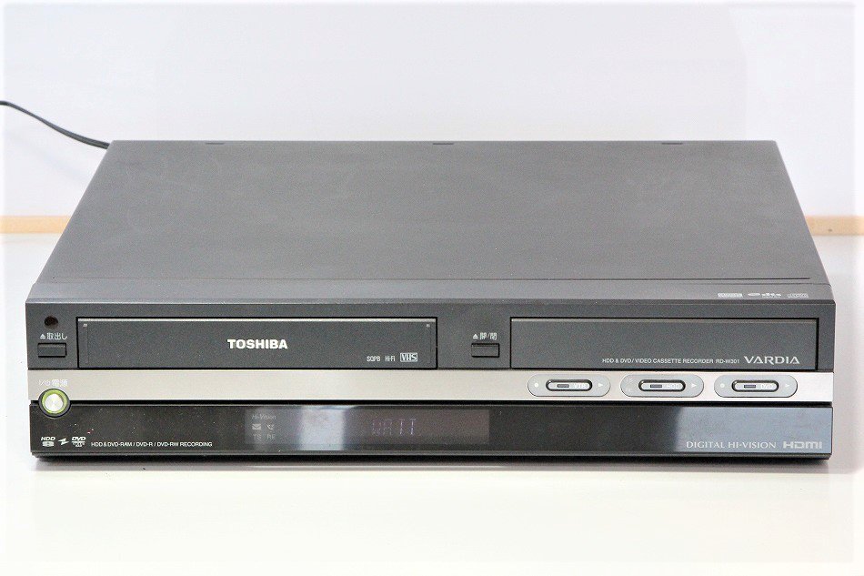 東芝 HDD/DVD/VHSビデオ一体型レコーダー【RD-W301】◇おまけ付き www