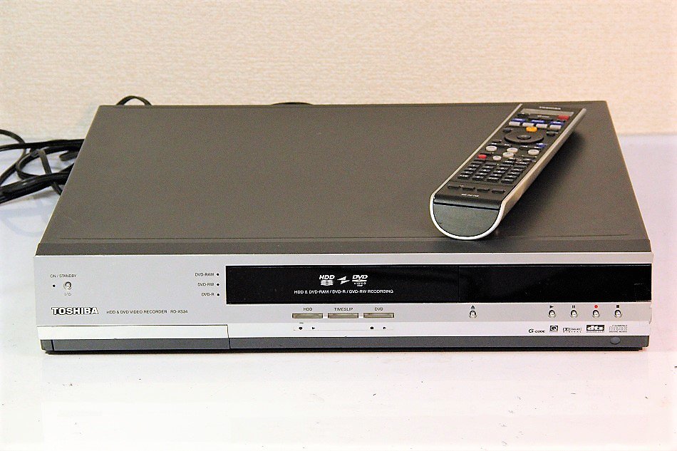RD-XS34｜TOSHIBA 160GB HDD&DVDレコーダー｜中古品｜修理販売｜サンクス電機