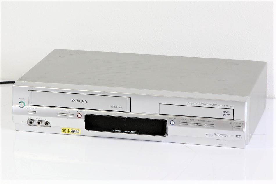 TOSHIBA ARENA VHS、DVD 一体型ビデオプレーヤー SD-V500 品 ジャンク ...